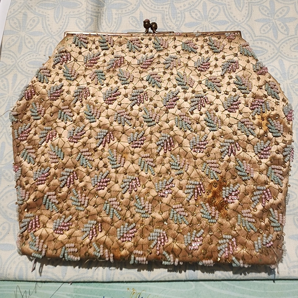Vintage clutch bag